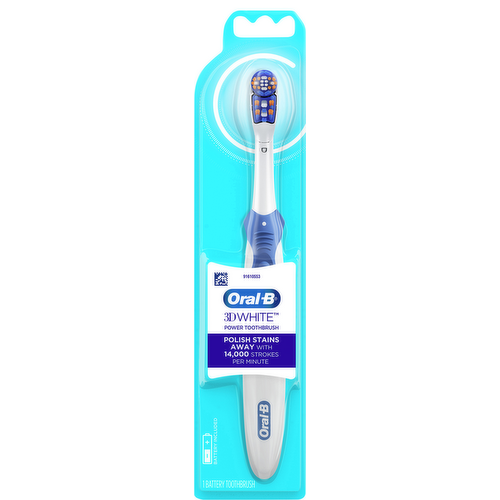 Oral-B 3D White Battery Power Electric Toothbrush