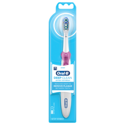 Oral-B Complete Deep Clean Battery Powered Electric Toothbrush