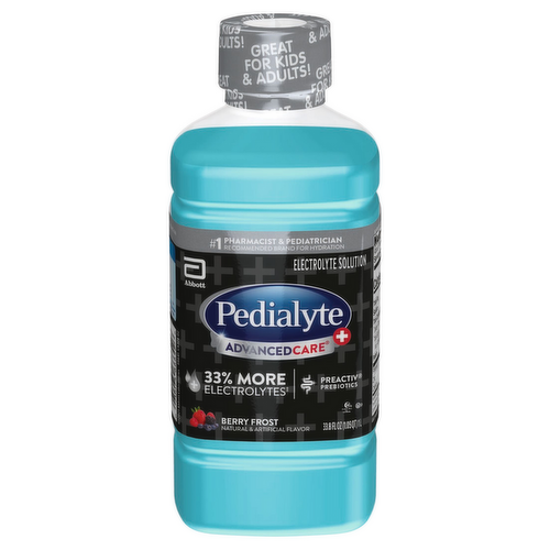 Pedialyte AdvancedCare Plus Berry Frost Electrolyte Solution Ready-to-Drink