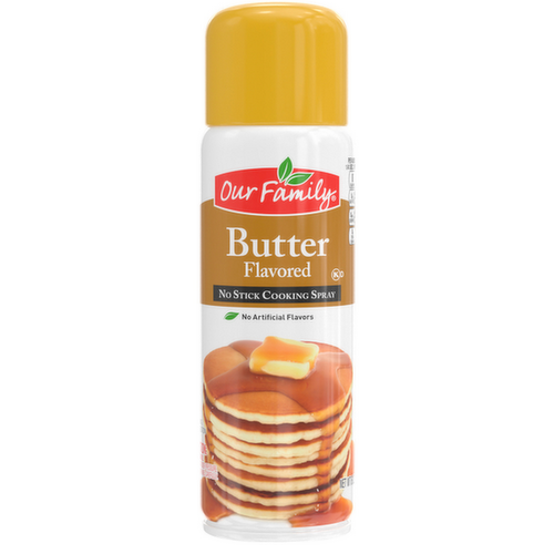 Our Family Butter Flavored No Stick Cooking Spray