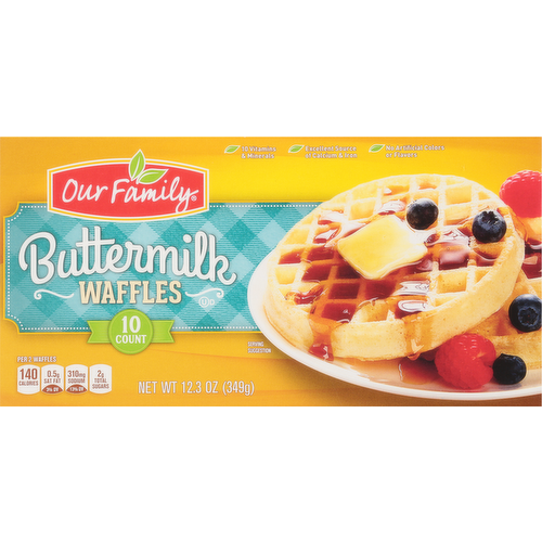 Our Family Buttermilk Waffles