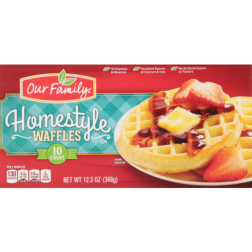 Our Family Homestyle Waffles