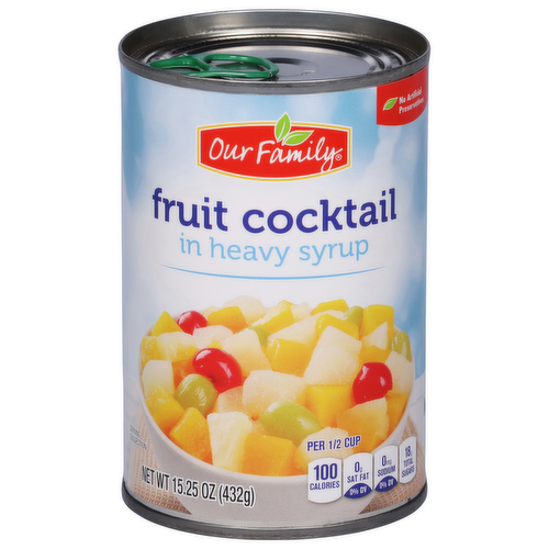 Our Family Fruit Cocktail in Heavy Syrup