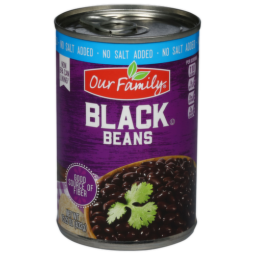 Our Family Black Beans No Salt Added