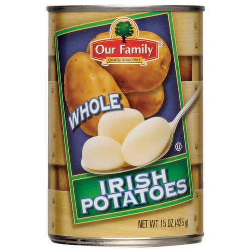 Our Family Whole Irish Potatoes