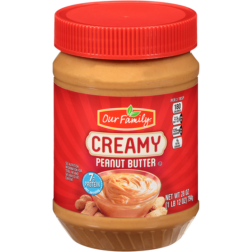 Our Family Creamy Peanut Butter
