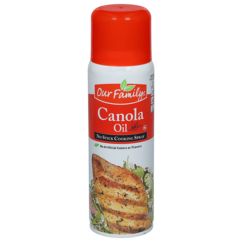 Our Family Canola Oil No Stick Cooking Spray