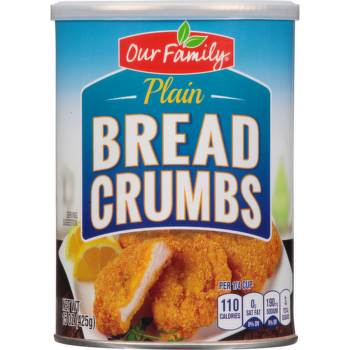 Our Family Plain Bread Crumbs