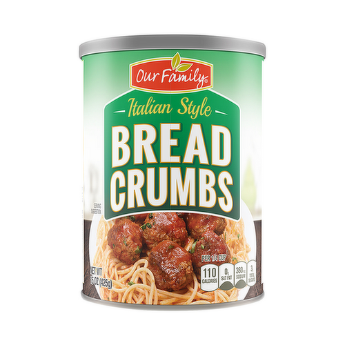 Our Family Italian Style Bread Crumbs