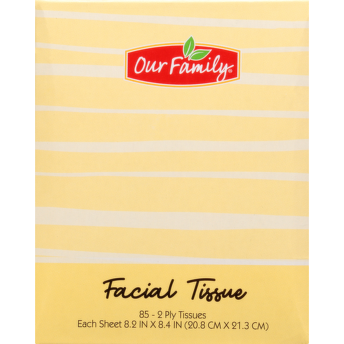 Our Family Facial Tissue