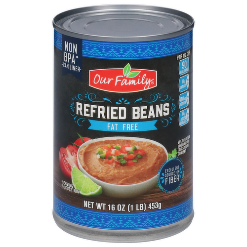 Our Family Fat Free Refried Beans