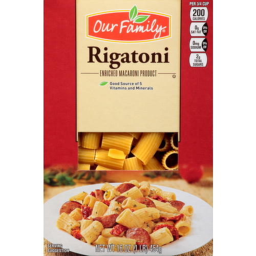 Our Family Rigatoni Pasta