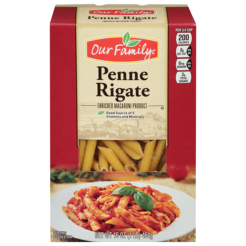 Our Family Penne Rigate Pasta