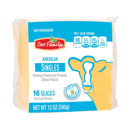 Our Family American Cheese Product Slices