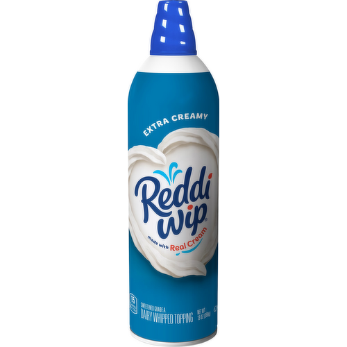 Reddi Wip Extra Creamy Dairy Whipped Topping