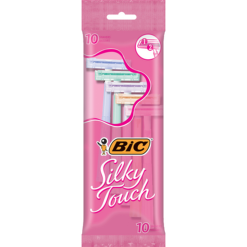 BIC Silky Touch Disposable Shavers for Women