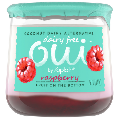 Oui by Yoplait Dairy-Free Raspberry French Style Yogurt with Coconut