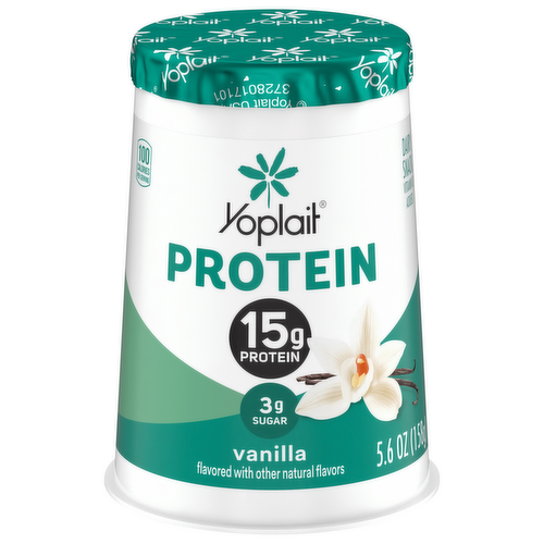 Yoplait Protein Vanilla Yogurt Cultured Dairy Snack