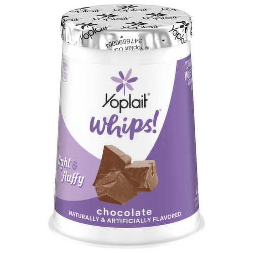 Yoplait Whips Chocolate Mousse Yogurt