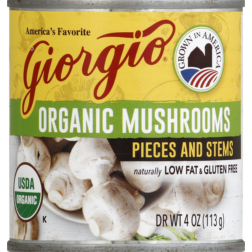 Giorgio Organic Pieces & Stems Mushrooms