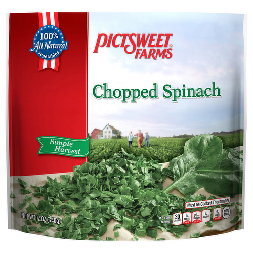 Pictsweet Simple Harvest Chopped Spinach