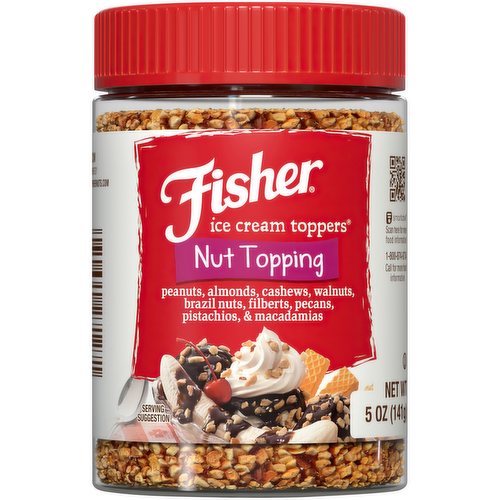 Fisher Nut Topping Mixed Nuts