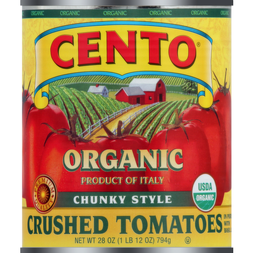 Cento Organic Chunky Style Crushed Tomatoes