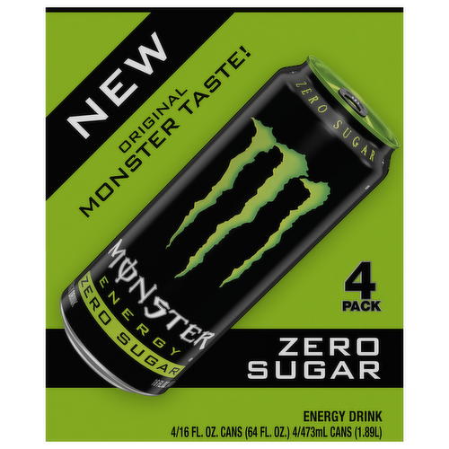 Monster Absolutely Zero Sugar Free Energy Drink