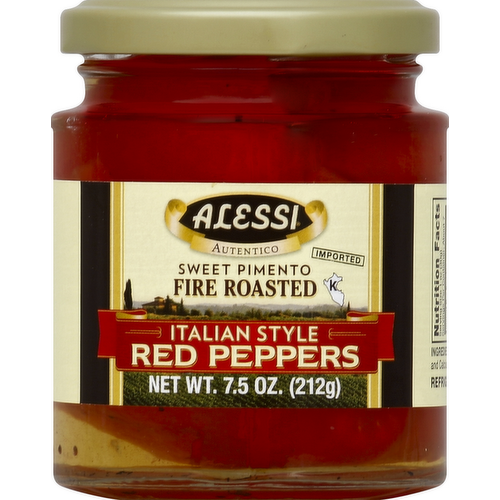 Alessi Fire Roasted Italian-Style Red Peppers