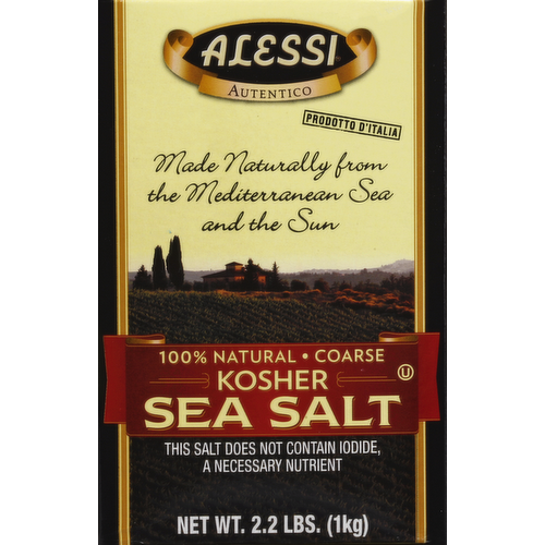 Alessi Kosher Sea Salt