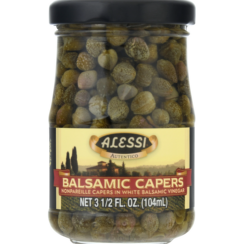 Alessi Capers with Balsamic Vinegar