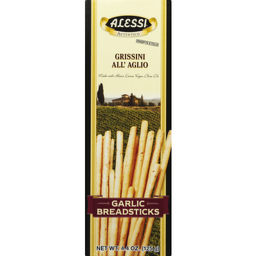 Alessi Thin Garlic Breadsticks