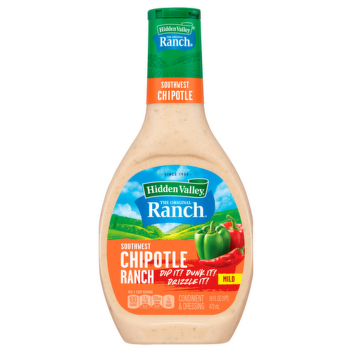 Hidden Valley Farmhouse Originals Southwest Chipotle Dressing