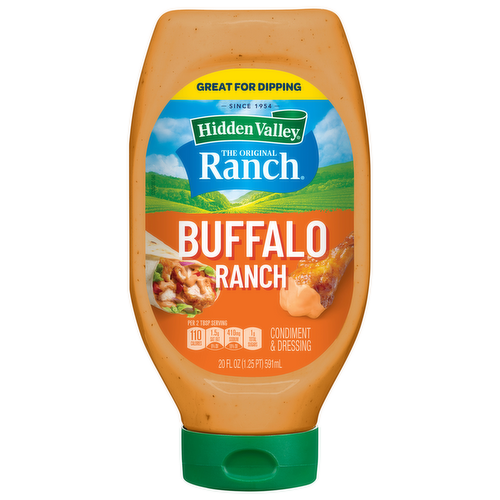 Hidden Valley Easy Squeeze Buffalo Ranch Condiment & Dressing