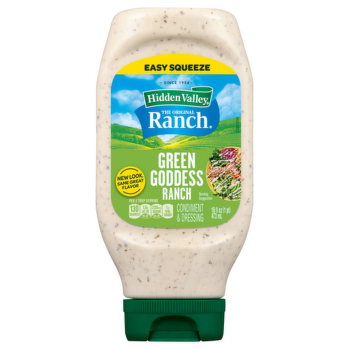 Hidden Valley Green Goddess Ranch Condiment & Dressing
