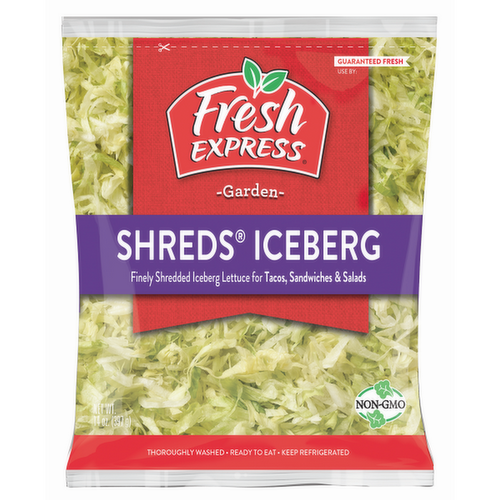 Fresh Express Shreds Iceberg Lettuce