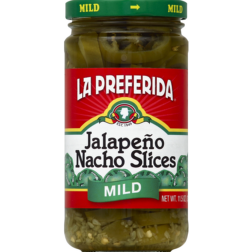 La Preferida Mild Jalapeno Nacho Slices