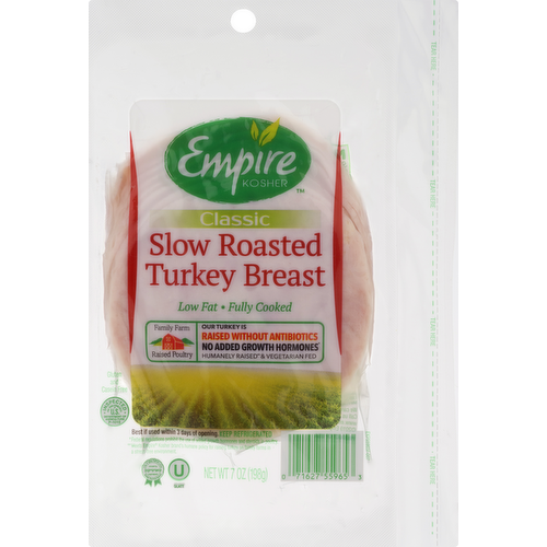 Empire Classic Slow Roasted Turkey Slices - Kosher for Passover