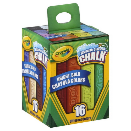 Crayola Washable Sidewalk Chalk Assorted Colors