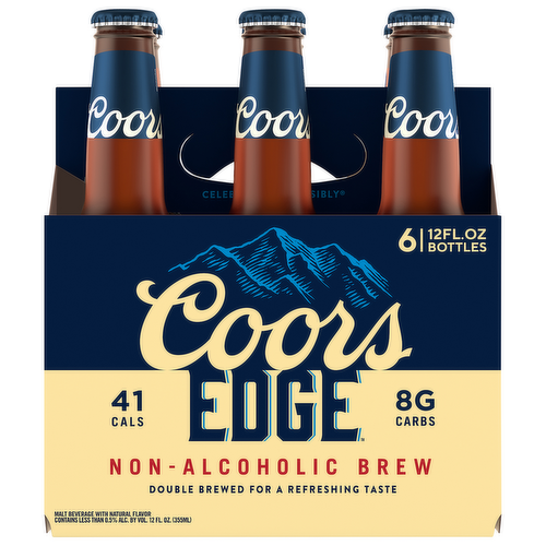 Coors Edge Non-Alcoholic Brew Beer