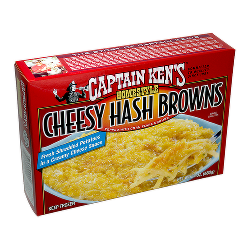 Captain Ken's Cheesy Hash Browns