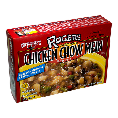 Captain Ken's Roger's Chicken Chow Mein with Pork