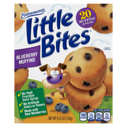 Entenmann's Little Bites Blueberry Muffins