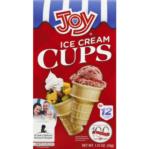 Joy Ice Cream Cone Cups