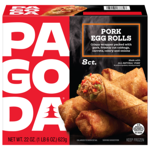 PAGODA LARGE EGGROLL PORK