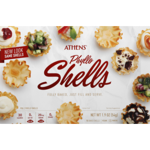 Athens Mini Phyllo Shells