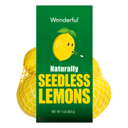 Wonderful Seedless Lemons Bagged