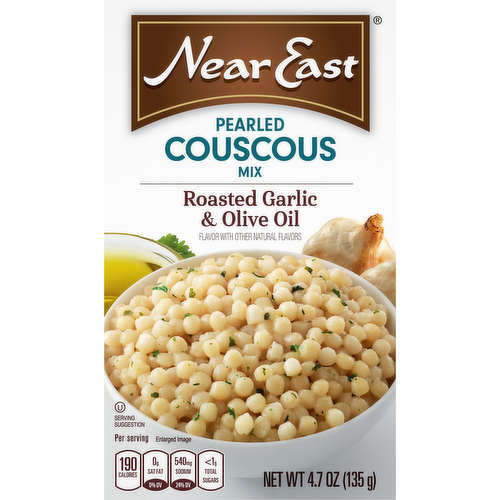 Near East Roasted Garlic & Olive Oil Flavor Pearled Couscous Mix