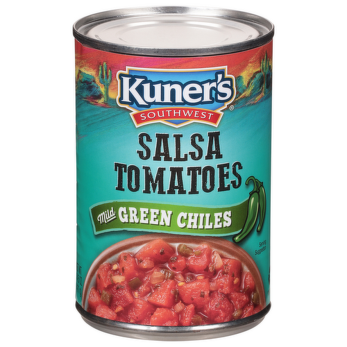 Kuner's Salsa Tomatoes with Mild Jalapenos