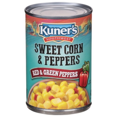 Kuner's Sweet Corn & Red and Green Peppers